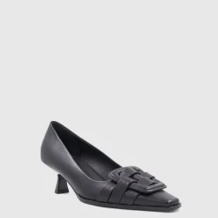 Heels*Aquatalia Aloha Black leather