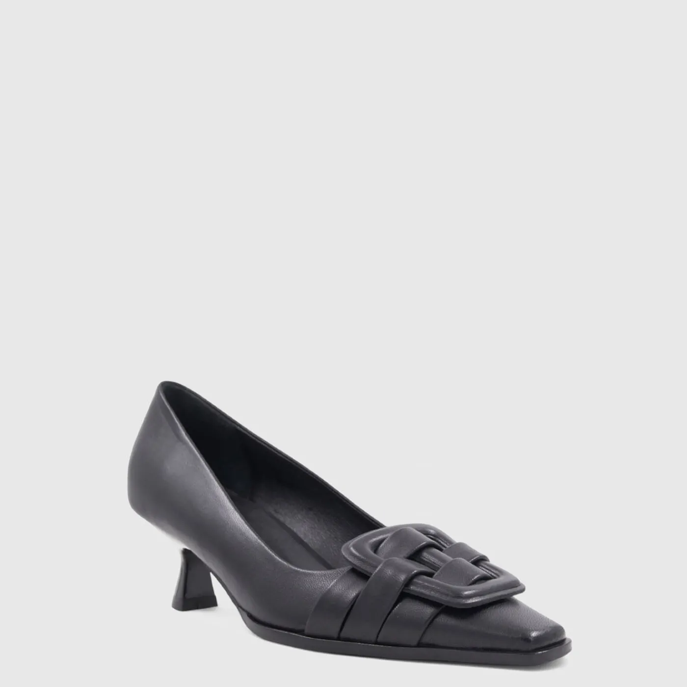 Heels*Aquatalia Aloha Black leather