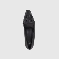 Heels*Aquatalia Aloha Black leather