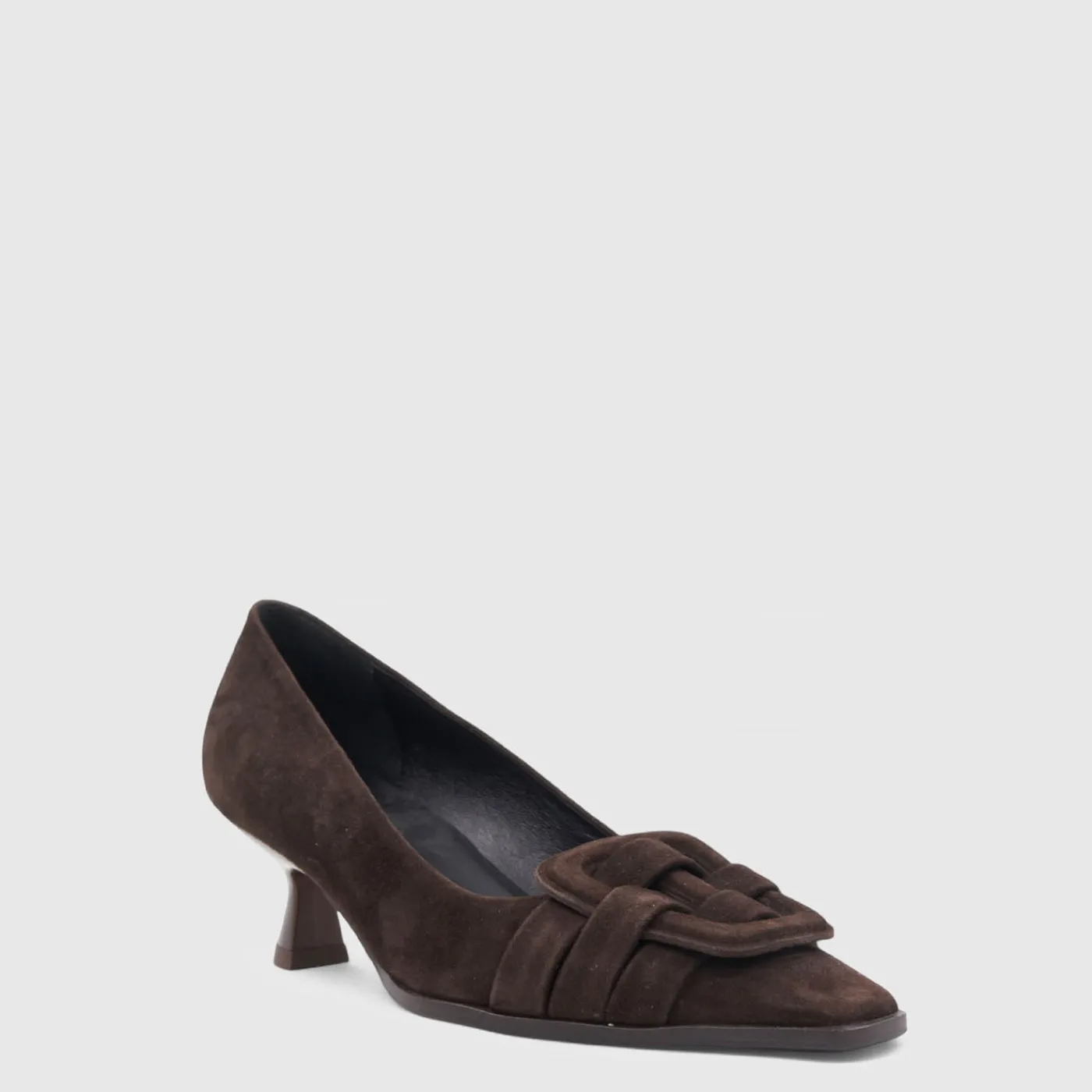 Heels*Aquatalia Aloha Espresso suede