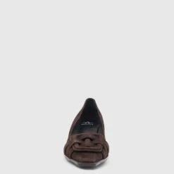 Heels*Aquatalia Aloha Espresso suede