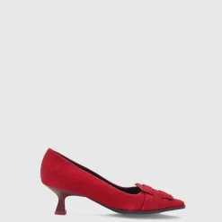 Heels*Aquatalia Aloha Cherry suede
