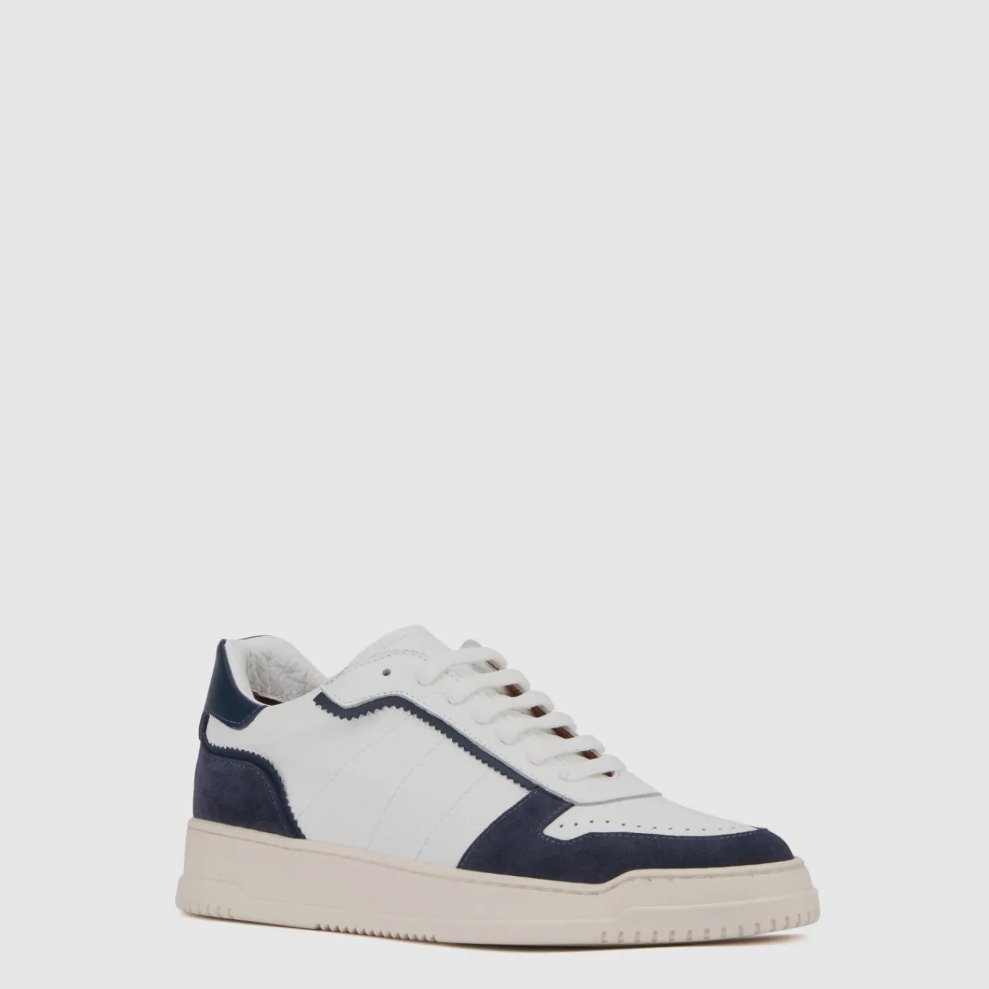 Casual*Aquatalia Cristo White denim