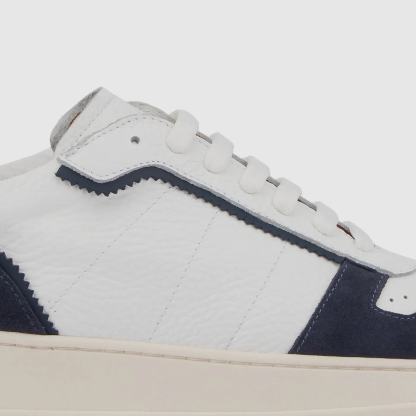 Casual*Aquatalia Cristo White denim