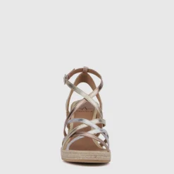 Heels|Sandals*Aquatalia Jenni Metallic multi