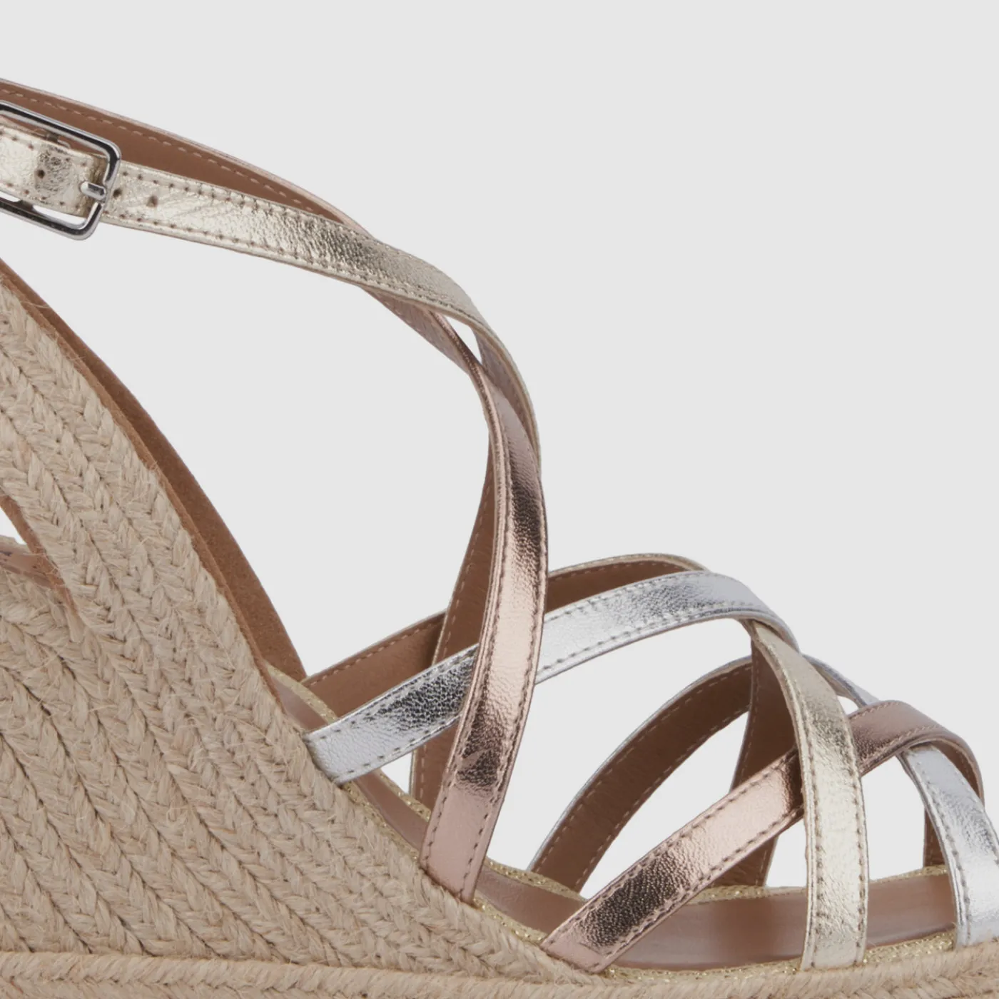 Heels|Sandals*Aquatalia Jenni Metallic multi