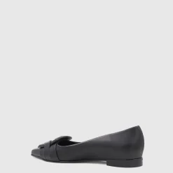 Flats*Aquatalia Jojo Black leather