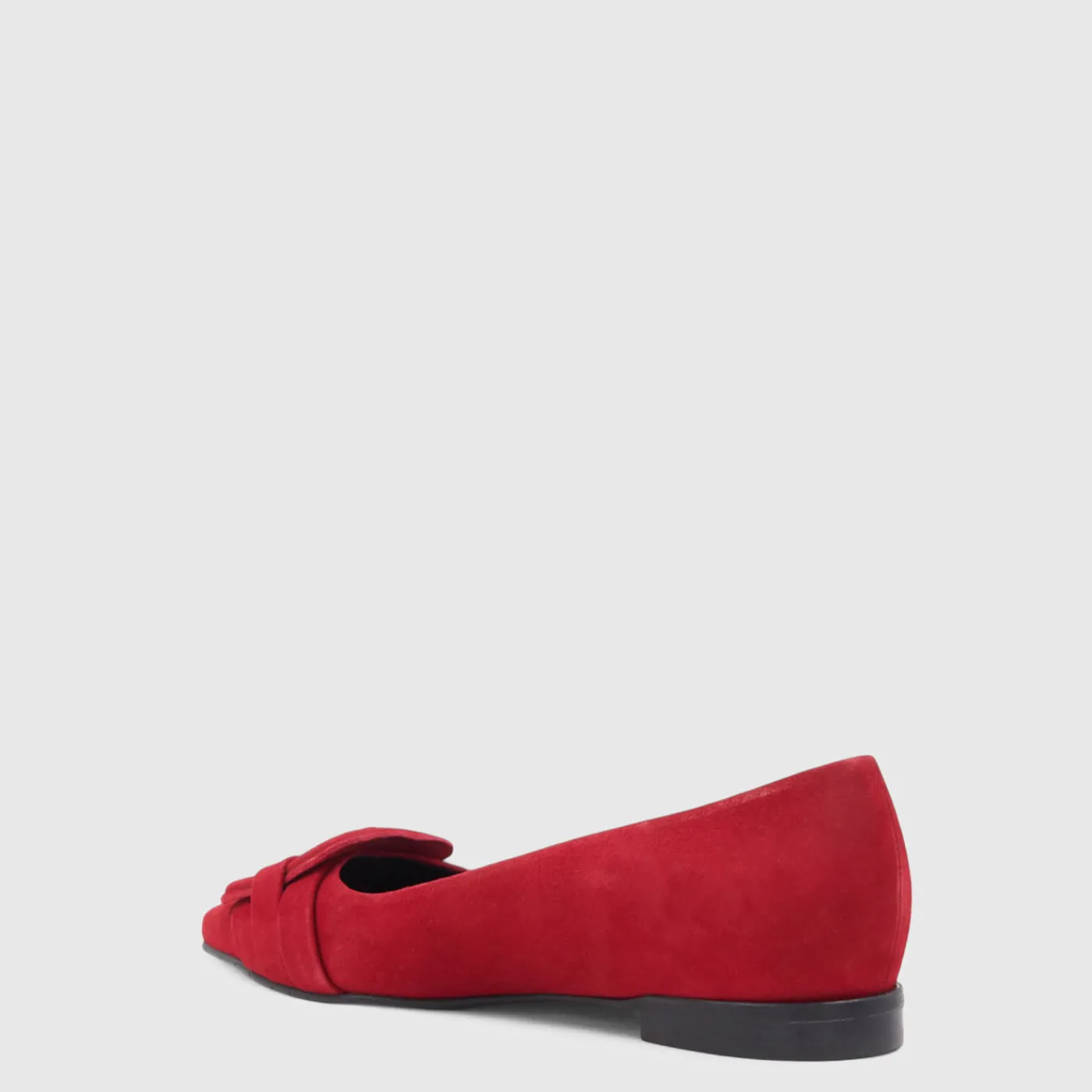 Flats*Aquatalia Jojo Cherry suede