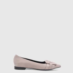 Flats*Aquatalia Jojo Taupe leather