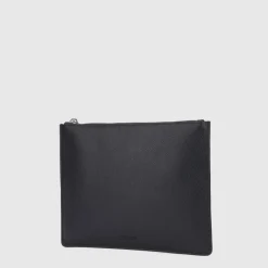 Accessories*Aquatalia Large Zip Pouch Black