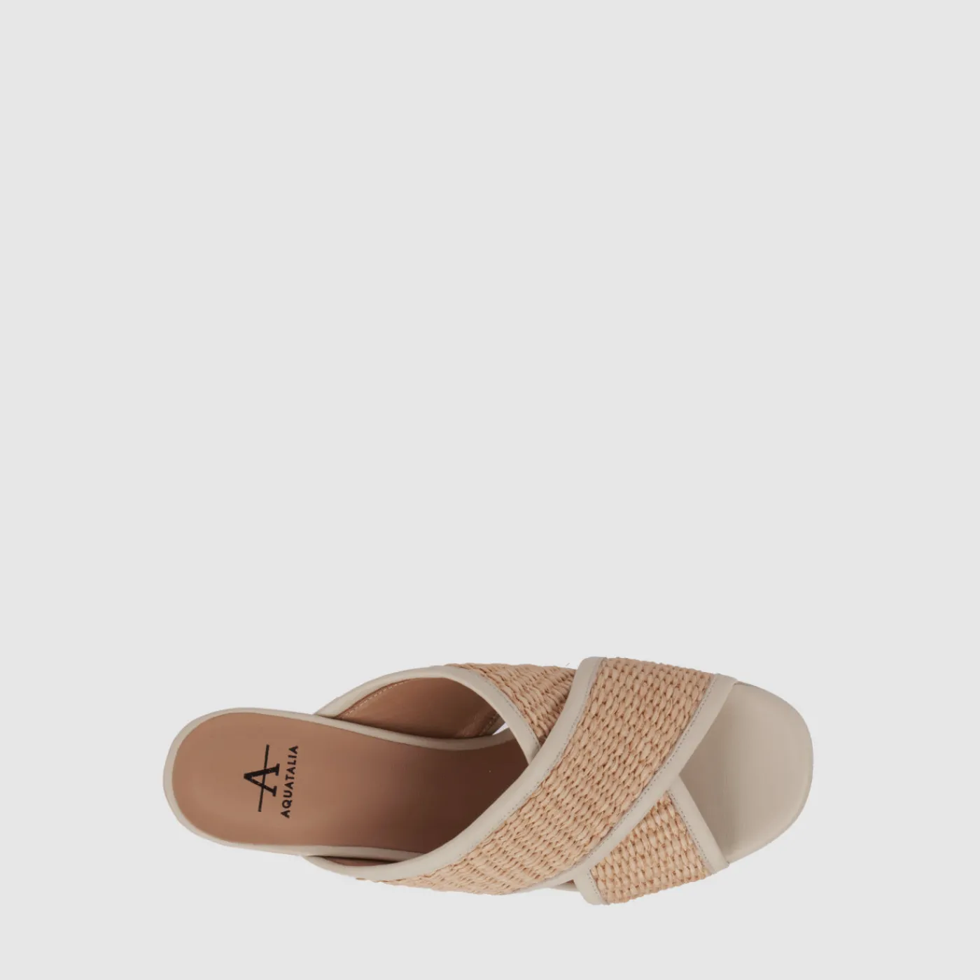 Heels|Sandals*Aquatalia Madyson Raffia bone nappa