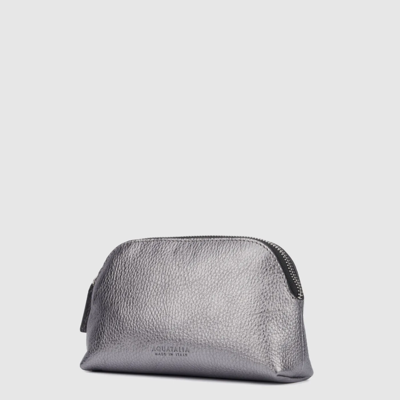 Accessories*Aquatalia Medium Zip Wristlet Silver