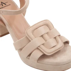 Heels|Sandals*Aquatalia Micah Almond suede