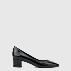 Heels*Aquatalia Pasha Black leather