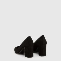 Heels*Aquatalia Peony Black suede