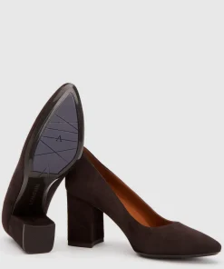 Heels*Aquatalia Peony Espresso