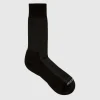 Accessories*Aquatalia Pindot Knit Blend Sock Black grey combo