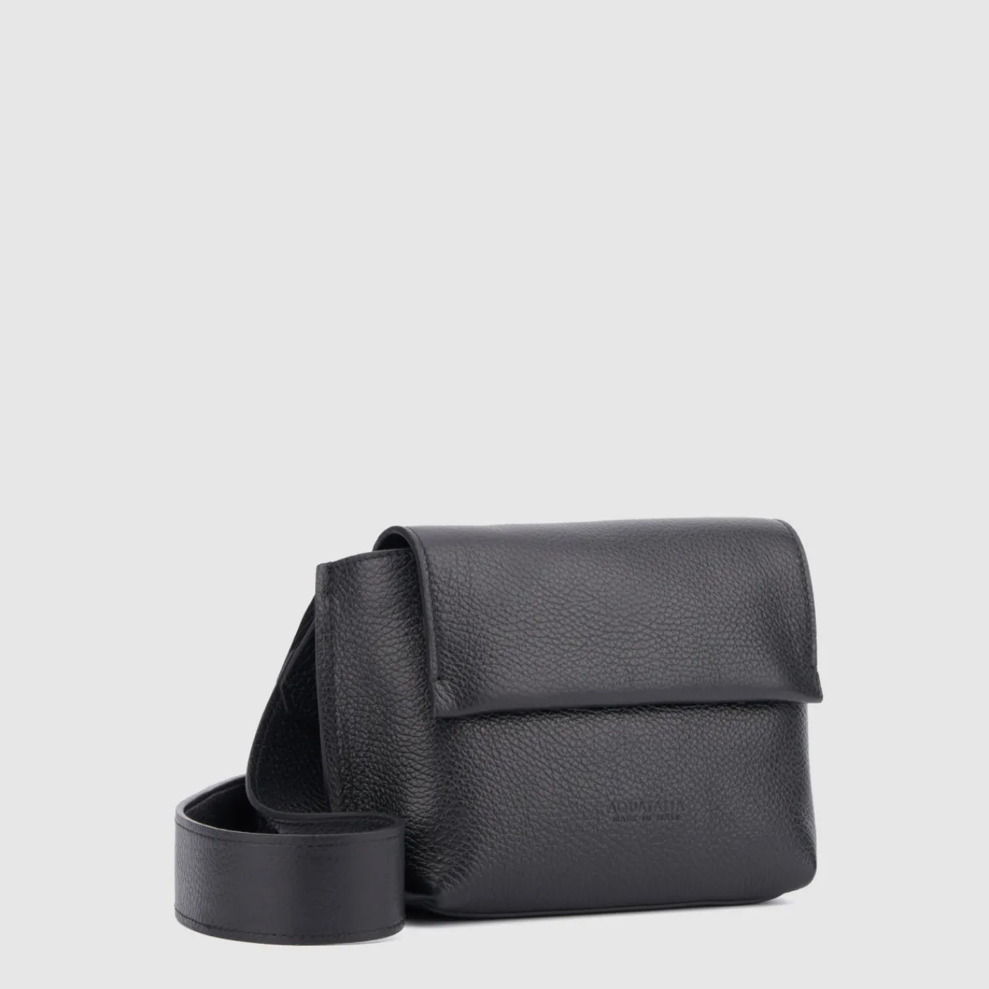 Accessories*Aquatalia Soho Crossbody Black pebbled