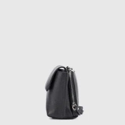 Accessories*Aquatalia Soho Crossbody Black pebbled