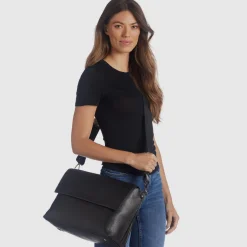 Accessories*Aquatalia Verona Messenger Black
